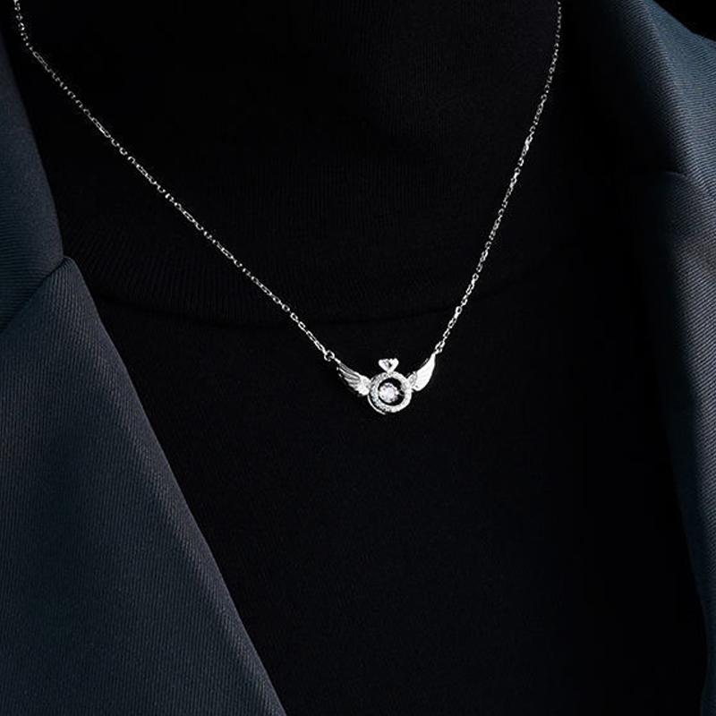 BowLift | Angel Wing Rhinestone Necklace