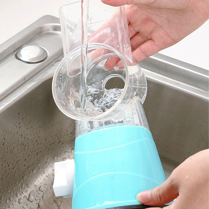 BowLift | 3 in 1 Rotary Cheese Grater Vegetable Slicer