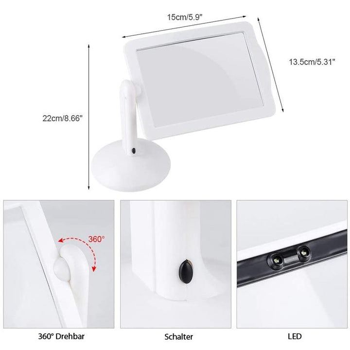 BowLift | Hands-free Desktop Magnifier with LED