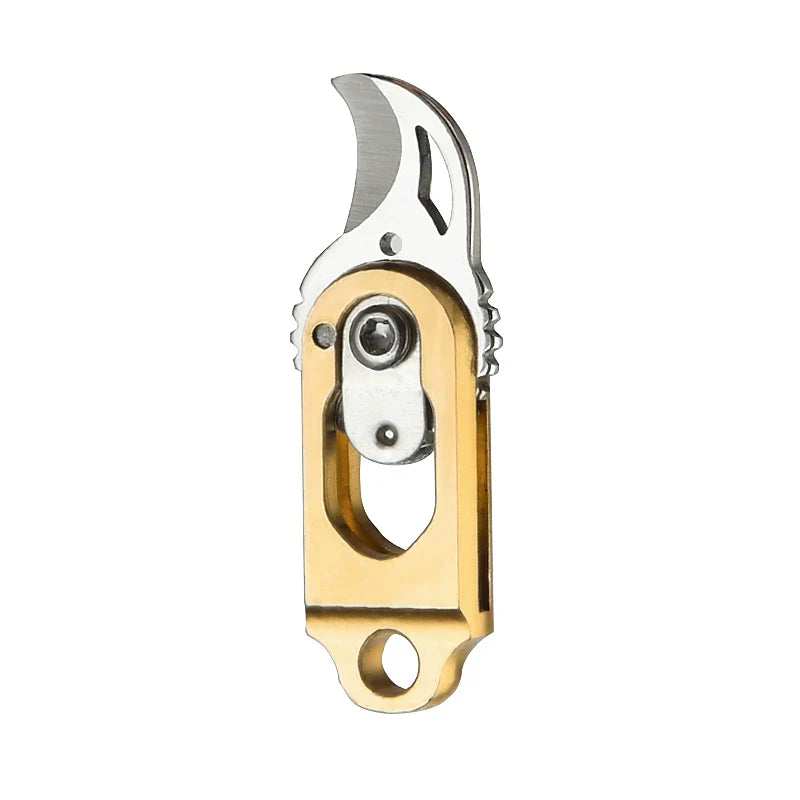 BowLift | Mini Brass Folding Claw - Pocket-Sized Express Opener