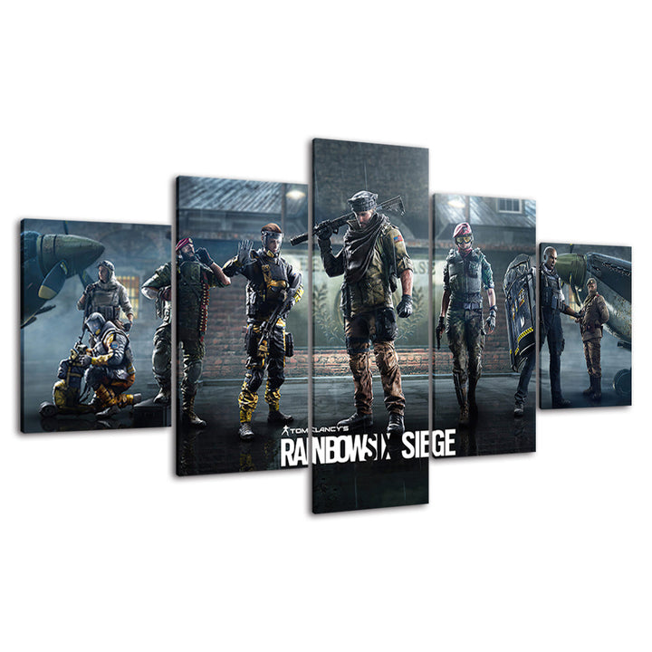 Tom Clancy's Rainbow Six Siege - Canvas Wall Art Painting | Bowlift