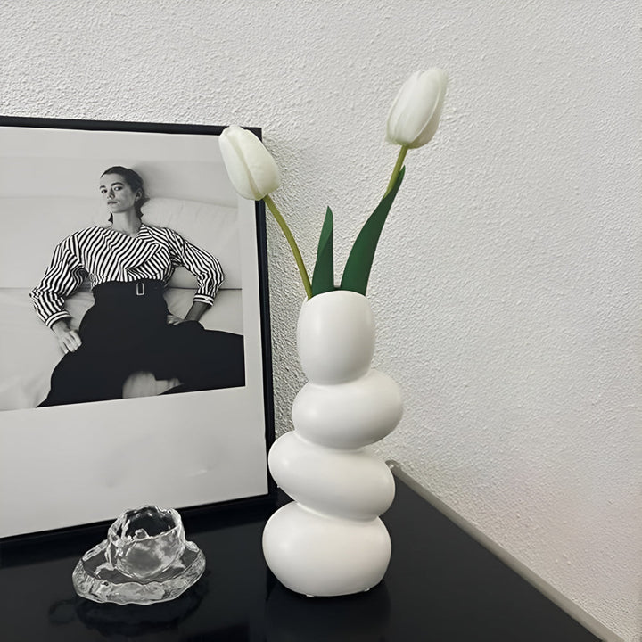 BowLift | STRATA Sculptural Ceramic Vase
