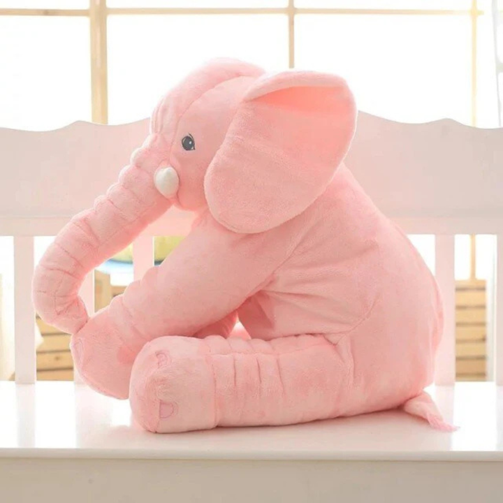 BowLift | SnuggleTrunk Soft Plush Elephant Cuddle Cushion