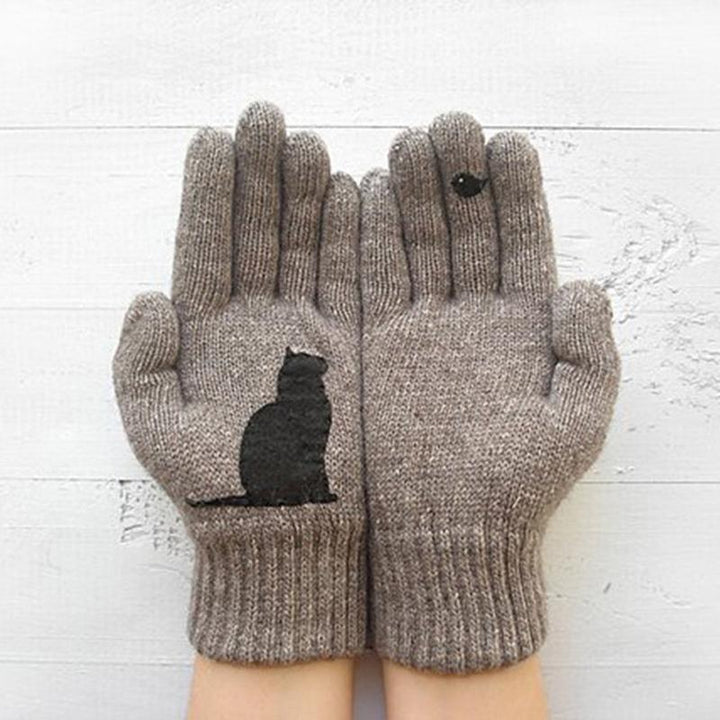BowLift | ‍⬛Cat Fan Cotton Gloves