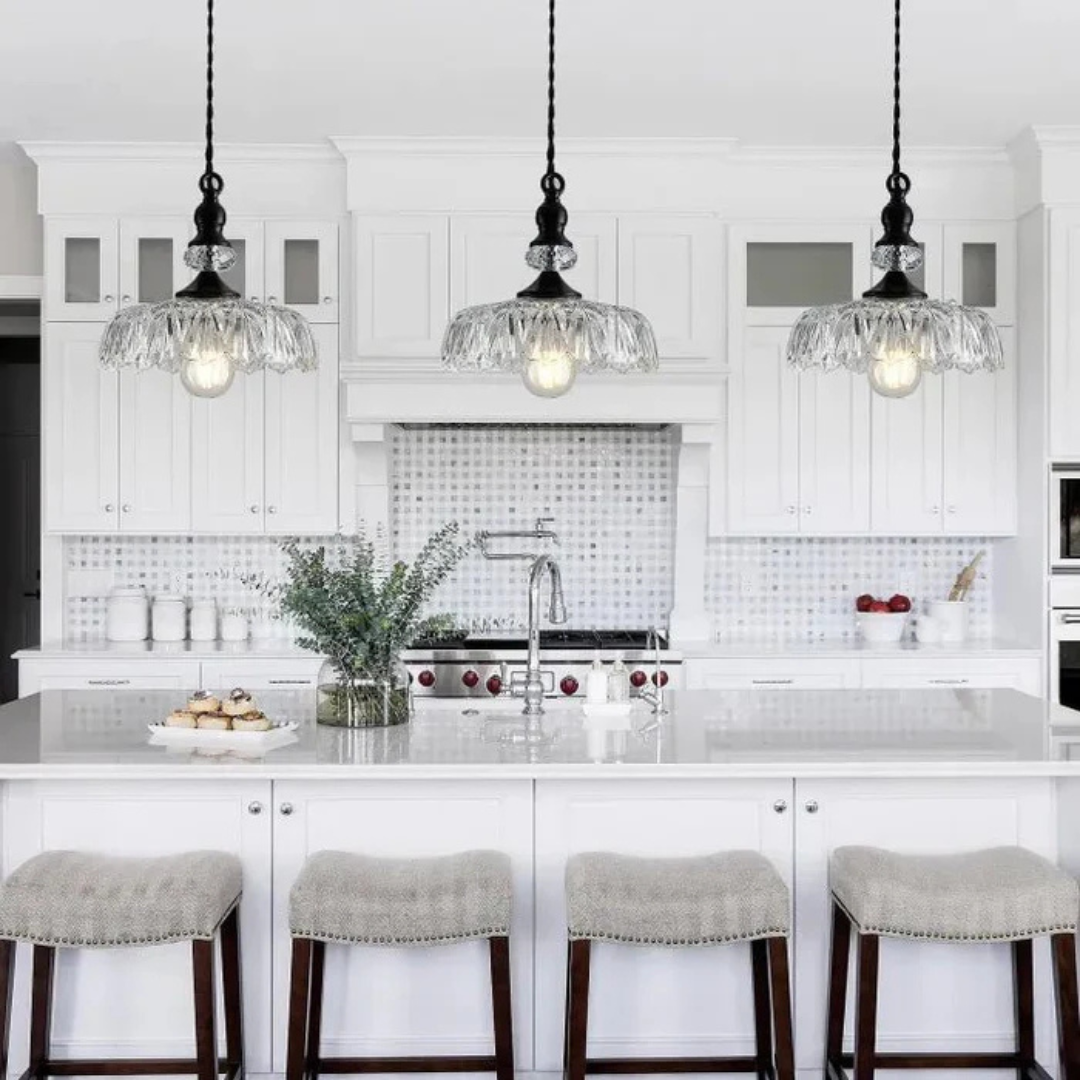 BowLift | Stylish Retro Glass Pendant Lamp