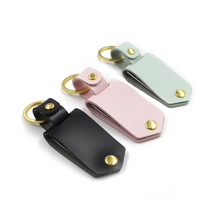 BowLift | Leather keychain with family photo