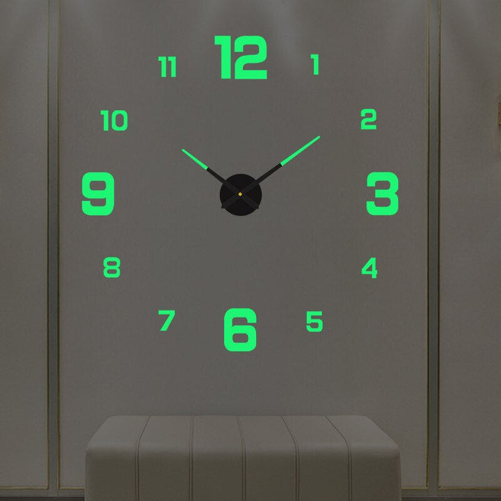 BowLift | Wall Clock Large Modern Home Decor Style