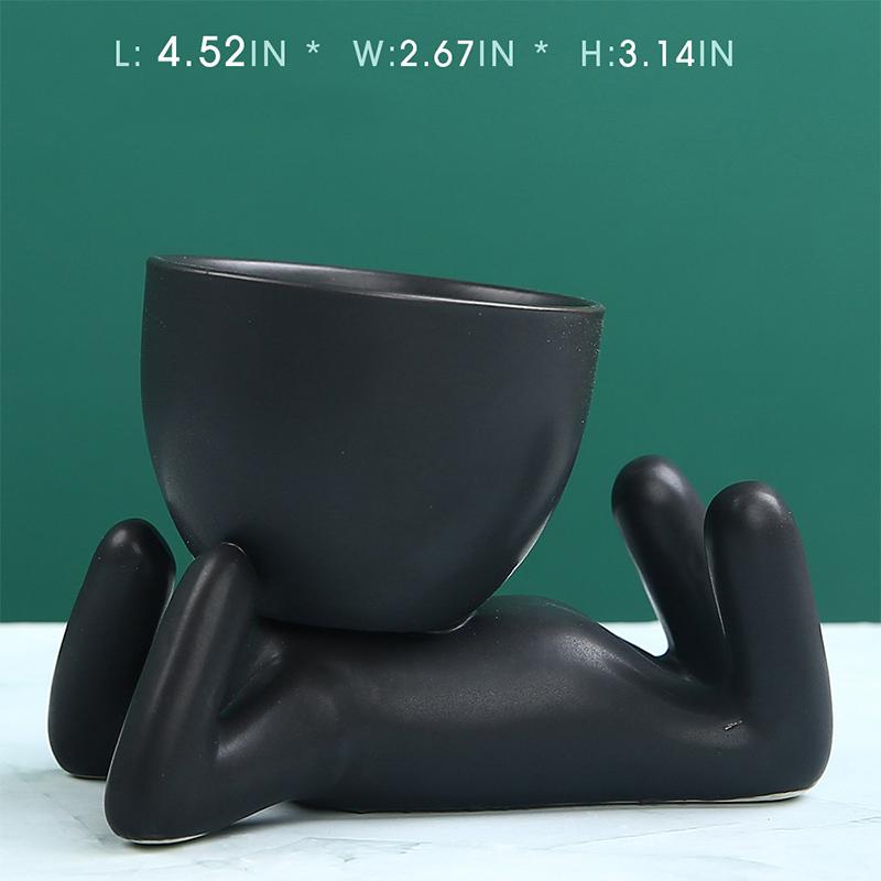 BowLift | Ceramic Figure Pots Ornament