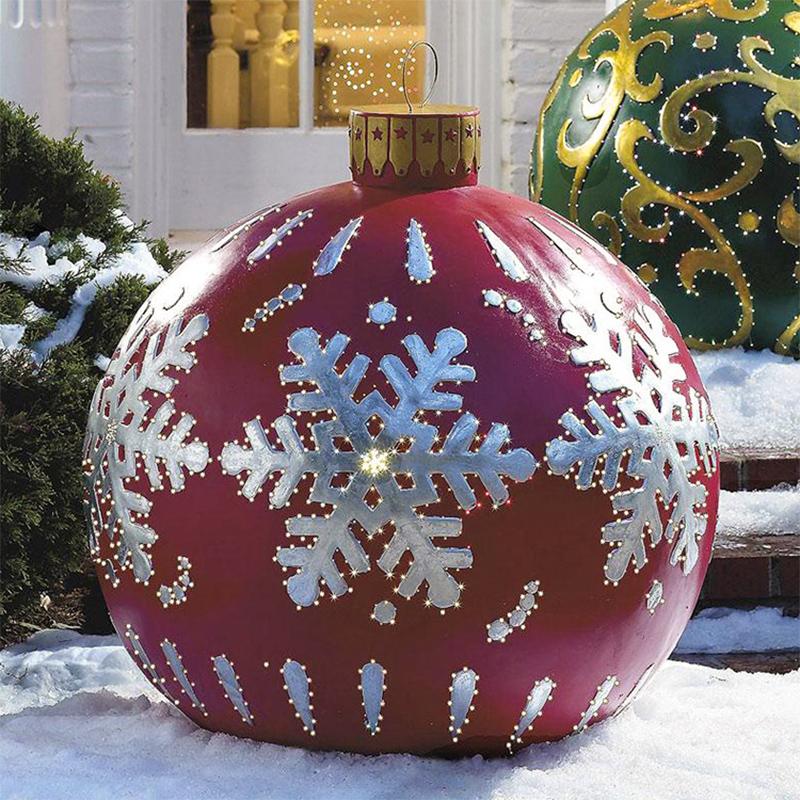 Inflatable Christmas decoration ball for outdoor use | Bowlift