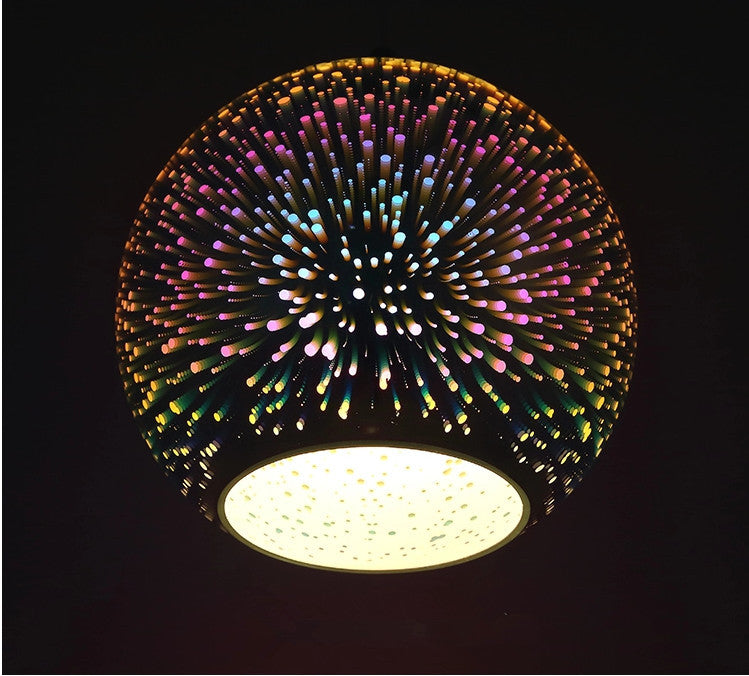 Fireworks Sphere – Silver – Without Light - Dia 30cm