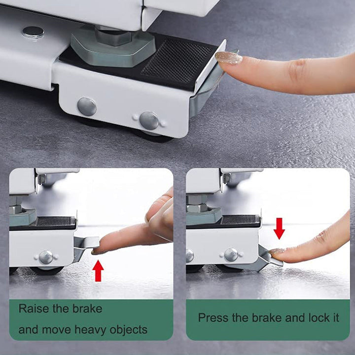 BowLift | Adjustable Sliding Wheel for Refrigerator
