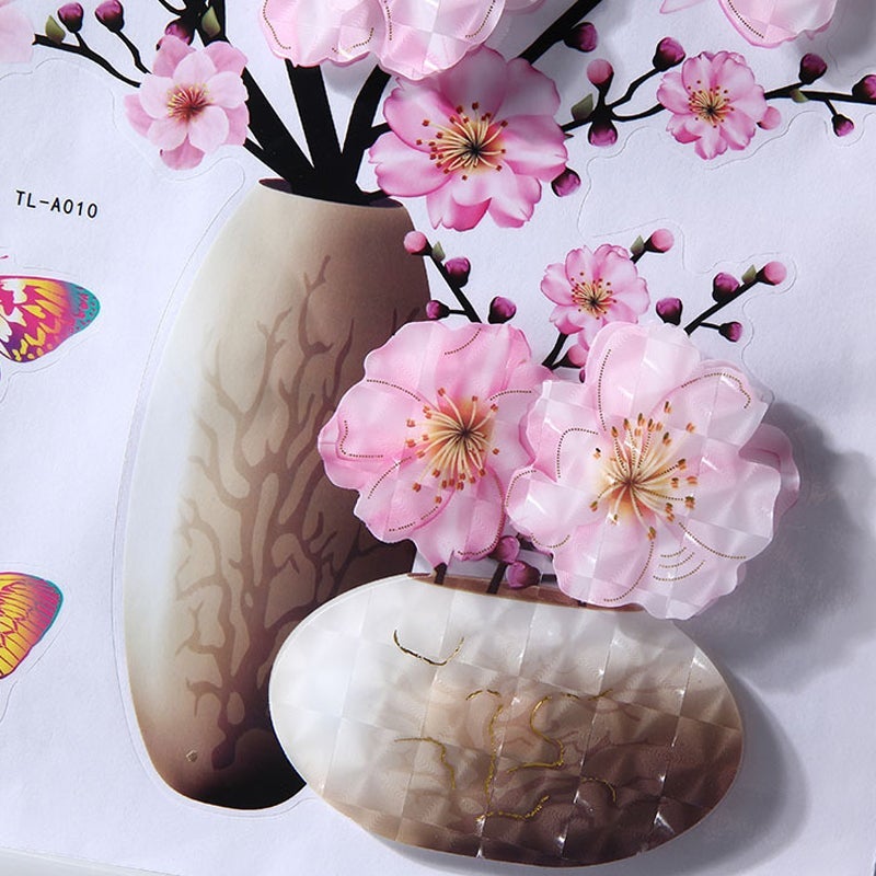 BowLift | DIY Plant Vase 3D Stereo Sticker Self-Adhesive