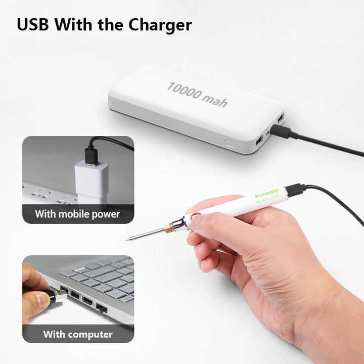 BowLift | USB Portable Electric Soldering Iron Set