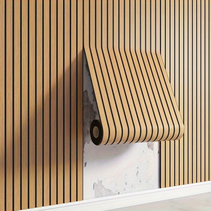 BowLift | Wall Sticker 3D Wood Look PVC Panel Self Adhesive Waterproof