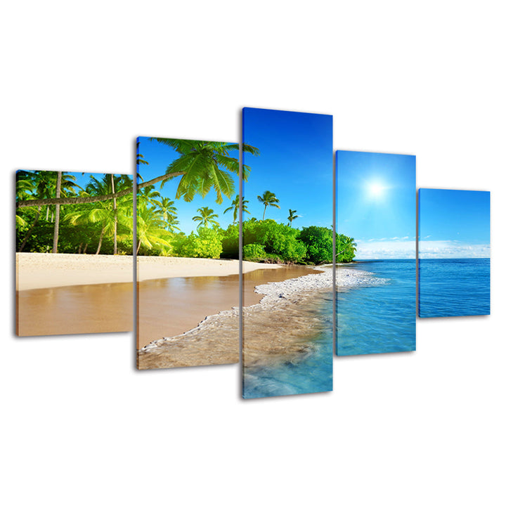 Sunny Beach - Canvas Wall Art Painting | Bowlift