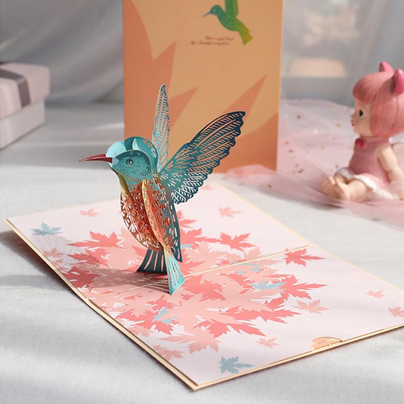 BowLift | Hummingbird 3D Card