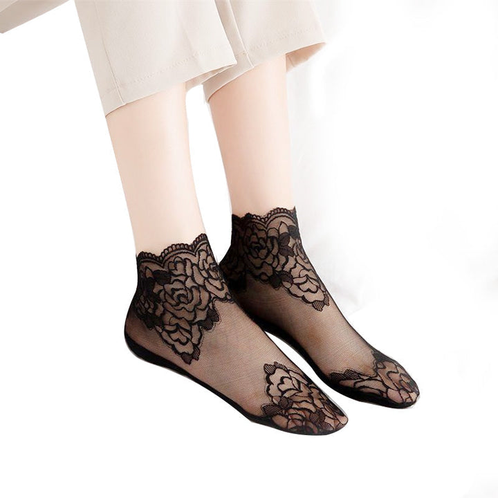BowLift | Women's Fashion Lace Socks