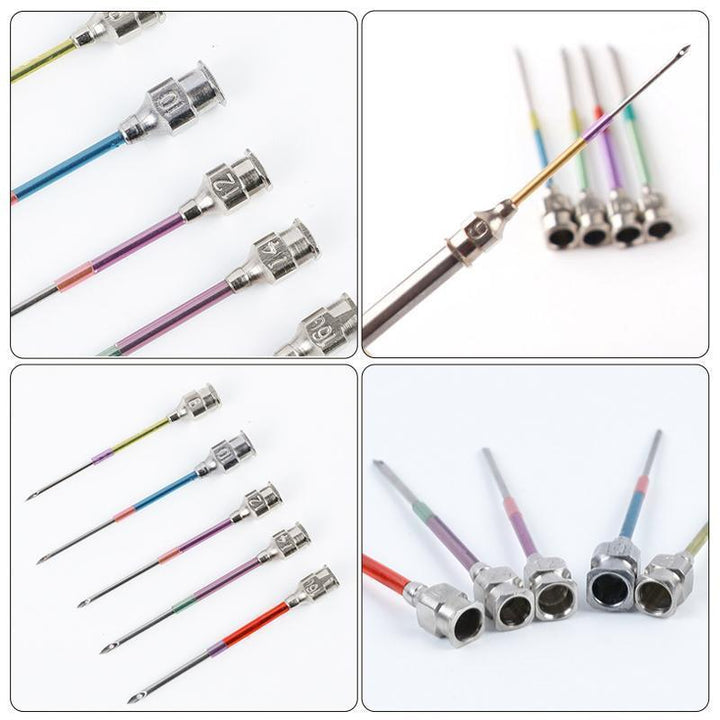 Embroidery Punch Needle Set of 7 for Continuous Threading and Craft Projects