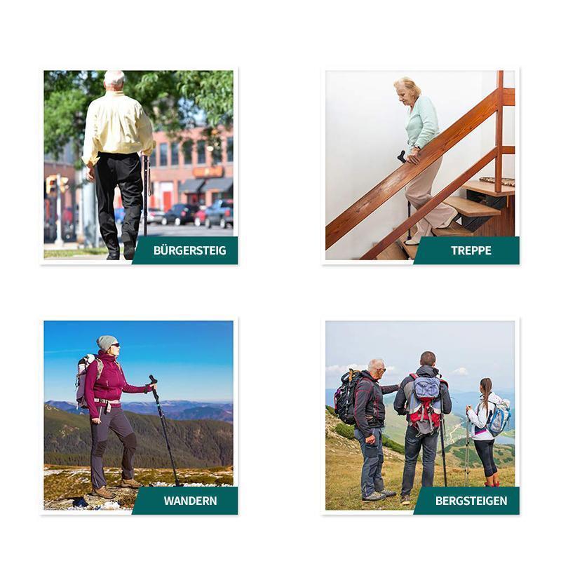 BowLift | Foldable and extendable walking stick