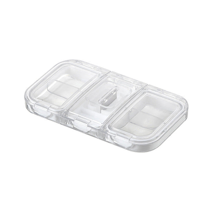 Rectangle Pill Case Organizer Container | Bowlift