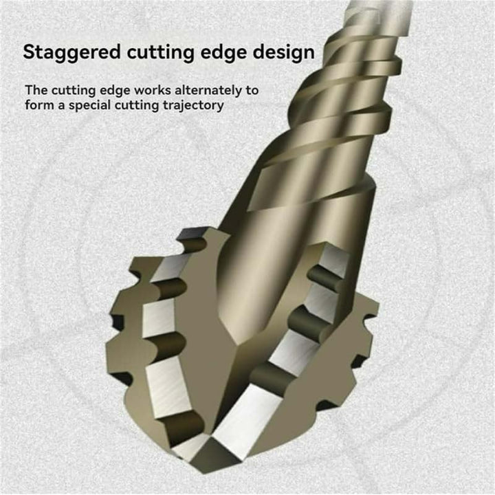 BowLift | Four Blade Serrated Eccentric Drill