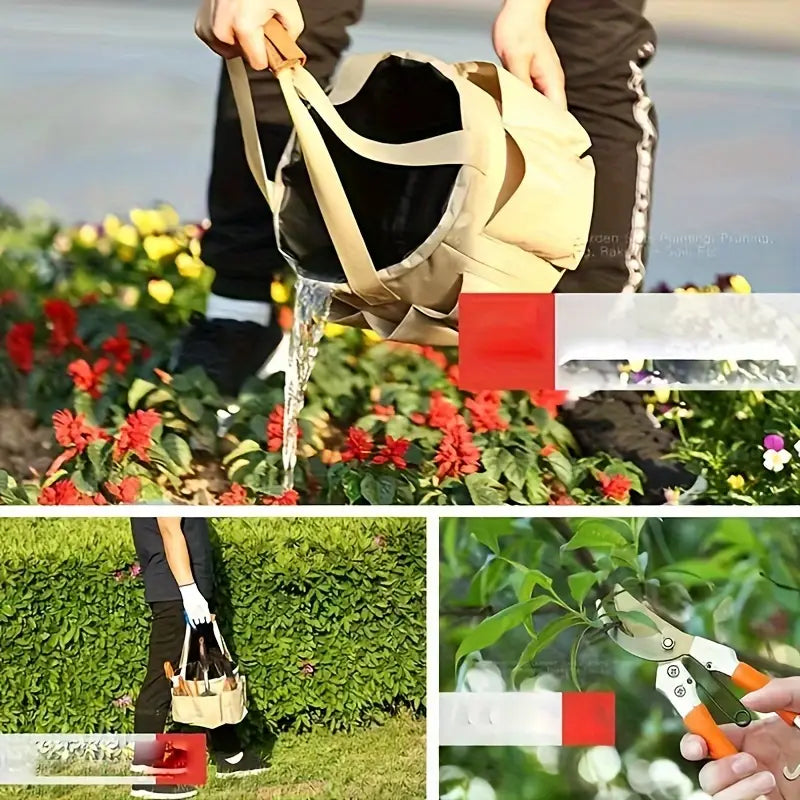 BowLift | Garden Tool Set with Carrying Bag – 10-piece Set for Garden Care