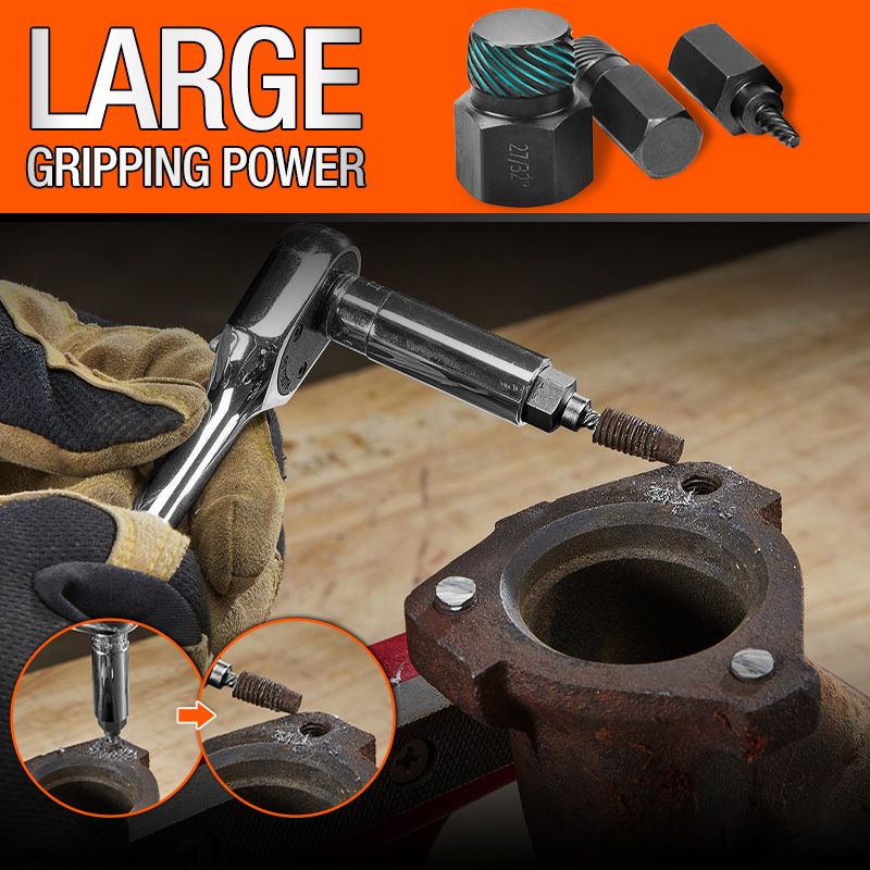 BowLift | 5pcs Screw and Bolt Extractor Set
