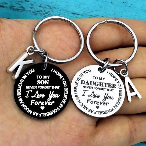 BowLift | To my son/daughter keychain (BLACK)