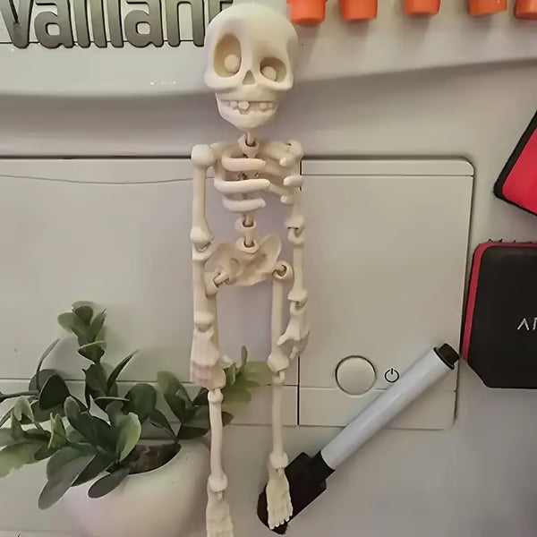BowLift | 3D printed vintage skeleton magnetic figure