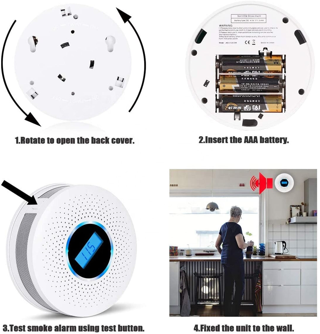BowLift | CombiSafe Smoke and Carbon Monoxide Detector