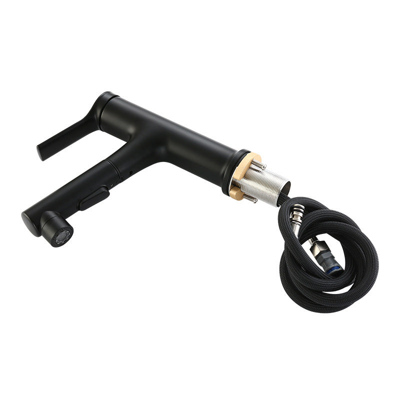 BowLift | Contemporary Style Faucets Widespread Lever Handles Faucets for Bathroom
