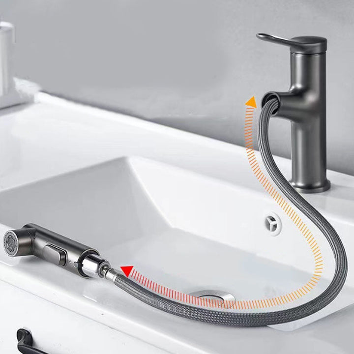 BowLift | Contemporary Style Faucets Widespread Lever Handles Faucets for Bathroom