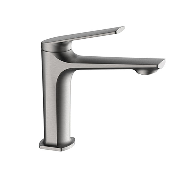 BowLift | Modern faucet brass lever handles low arc sink bathroom faucet