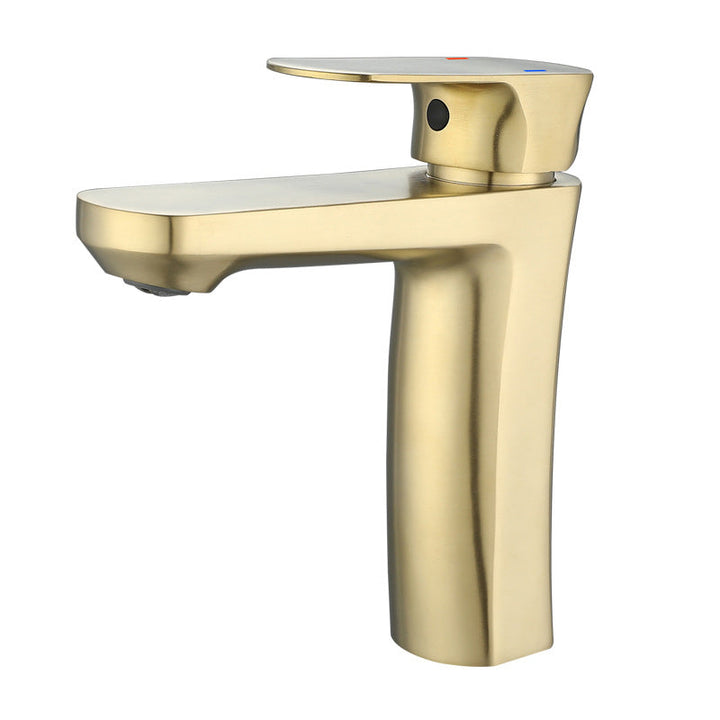 BowLift | Square 1-Handle Basin Faucet 1 Hole Basin Faucet