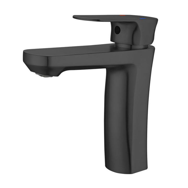 BowLift | Square 1-Handle Basin Faucet 1 Hole Basin Faucet