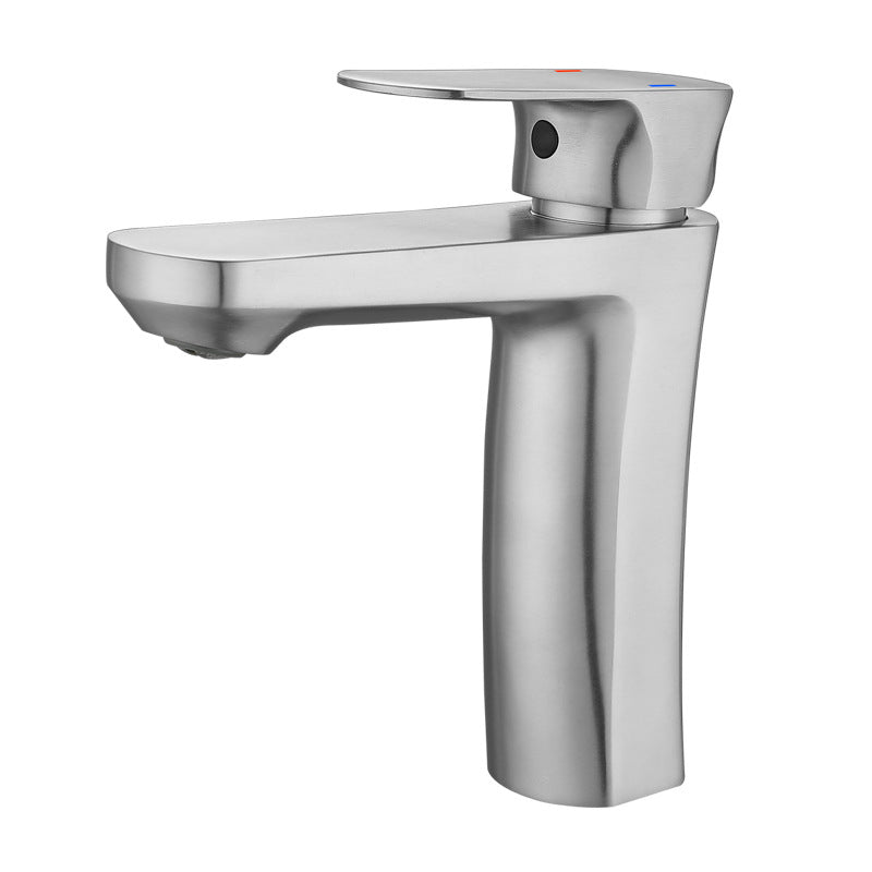 BowLift | Square 1-Handle Basin Faucet 1 Hole Basin Faucet