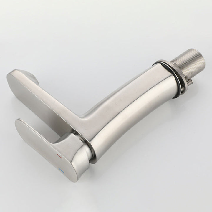 BowLift | Square 1-Handle Basin Faucet 1 Hole Basin Faucet