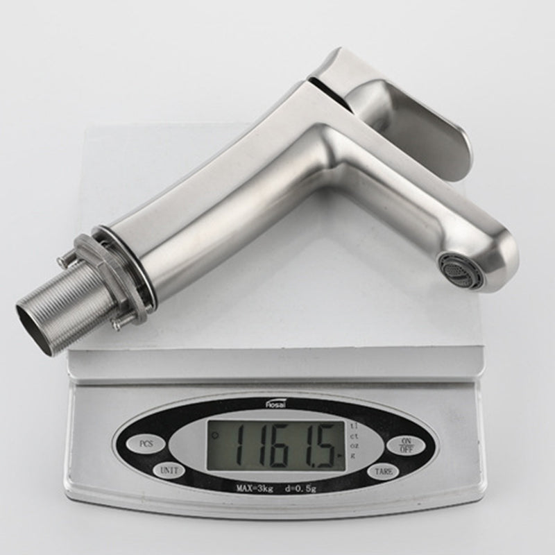 BowLift | Square 1-Handle Basin Faucet 1 Hole Basin Faucet