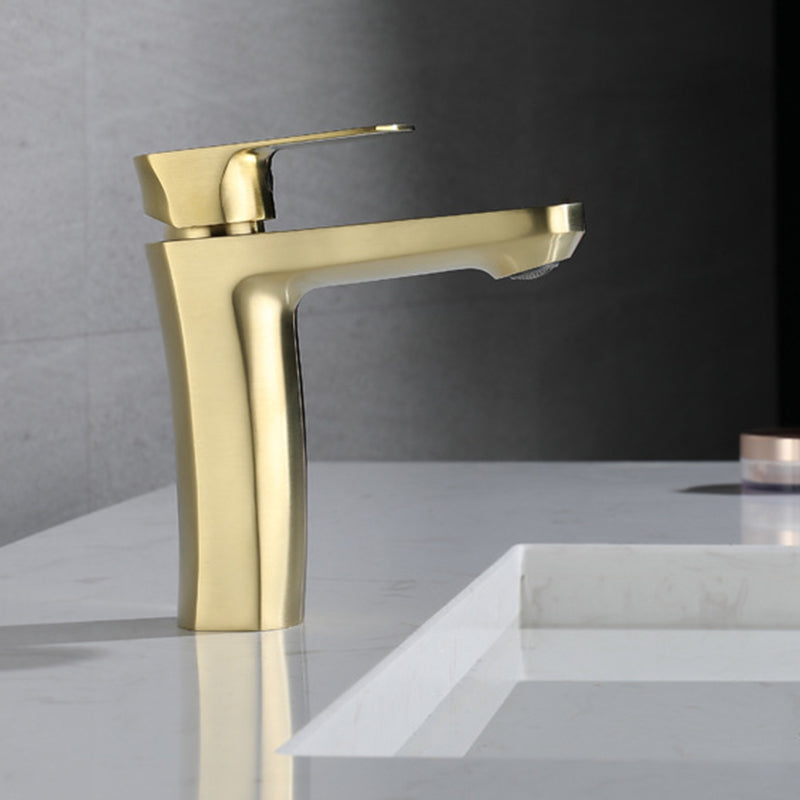 BowLift | Square 1-Handle Basin Faucet 1 Hole Basin Faucet