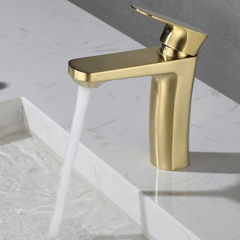 BowLift | Square 1-Handle Basin Faucet 1 Hole Basin Faucet