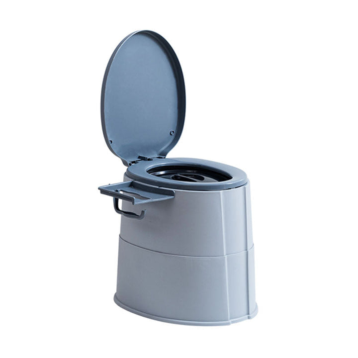 BowLift | Modern Flush Toilet Plastic Round Floor Mounted Toilet Bowl for Bathroom