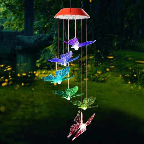 BowLift | Solar Butterfly Chandelier