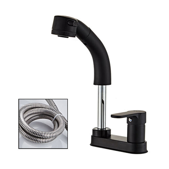 BowLift | Low arc basin mixer with 1 handle for basins with overflow
