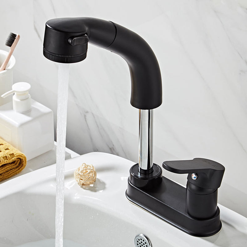 BowLift | Low arc basin mixer with 1 handle for basins with overflow