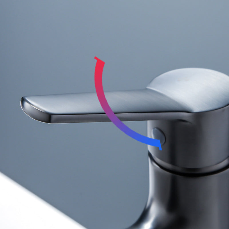 BowLift | Modern Basin Faucet Solid Copper Centered Sink Faucet for Bathroom