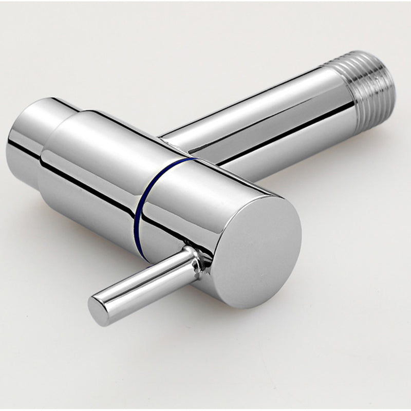BowLift | Contemporary Wall-Mounted Bathroom Faucet Single Hole Low Arc Solid Brass Circular Faucet