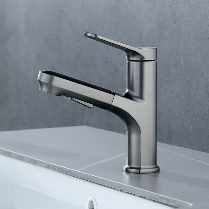 BowLift | Contemporary Style Centerset Faucets Bathroom Fixtures with Lever Handle