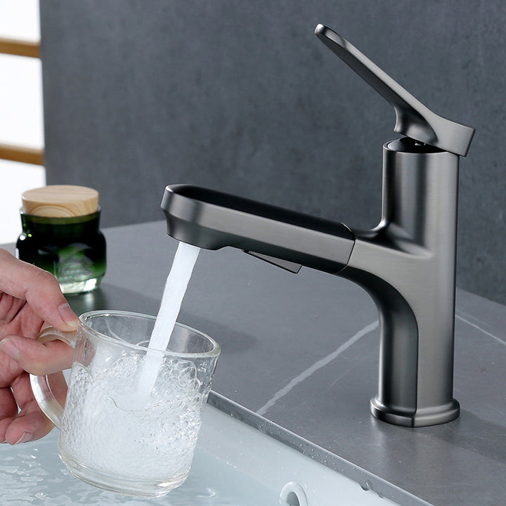 BowLift | Contemporary Style Centerset Faucets Bathroom Fixtures with Lever Handle