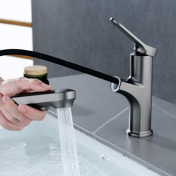 BowLift | Contemporary Style Centerset Faucets Bathroom Fixtures with Lever Handle