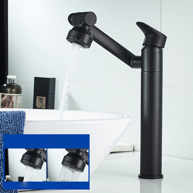 BowLift | Modern Copper Low Arc Centerset Faucets Bathroom Sink Faucet